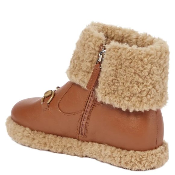 HOST PICK! Gucci Ankle Boots with Horsebit in Brown NEW IN BOX - Picture 2 of 4